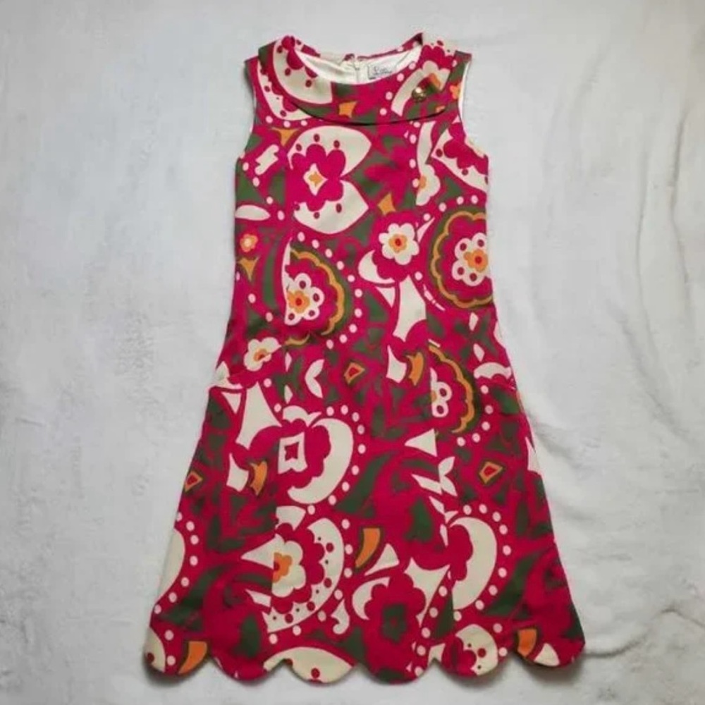 Vintage Lilly Pulitzer Floral Dress